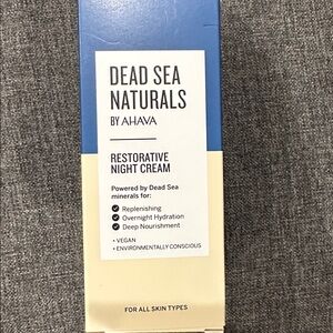 AHAVA Dead Sea Naturals Restorative Night Cream - 1.7 fl.oz